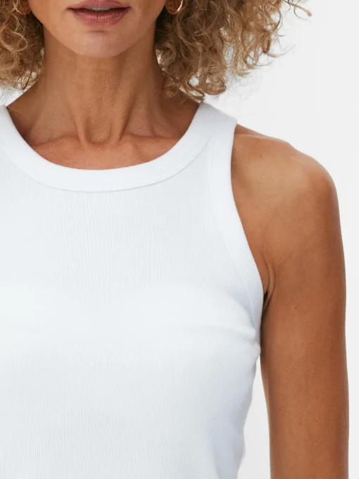 Ribbed Racerback Tank