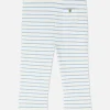 Ribbed Striped Flare Leggings