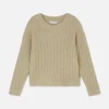 Ribbed Tinsel Sweater