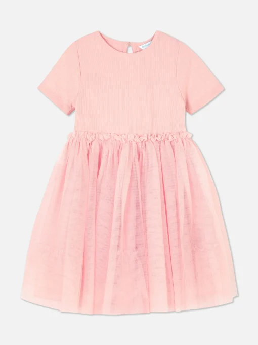 Ribbed Tutu Dress