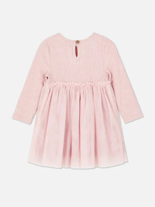 Ribbed Tutu Dress