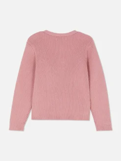 Ribbed Wrap Cardigan