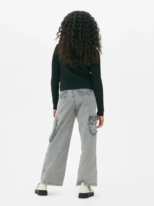 Ribbed Zip Cardigan