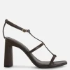 Rita Ora Block Heel T-Bar Sandals