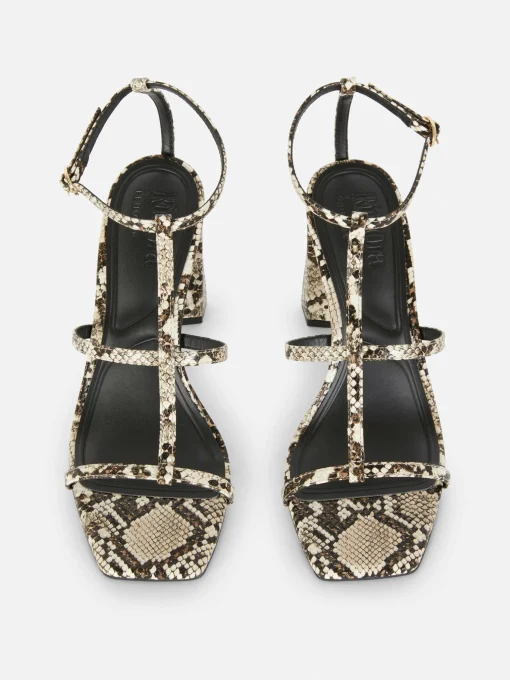 Rita Ora Block Heel T-Bar Sandals