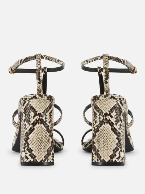 Rita Ora Block Heel T-Bar Sandals