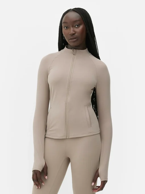 Rita Ora Buttery Soft Zip Sports Jacket