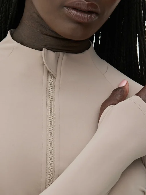 Rita Ora Buttery Soft Zip Sports Jacket