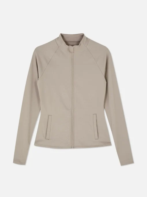 Rita Ora Buttery Soft Zip Sports Jacket