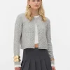 Rita Ora Cable Knit Cardigan