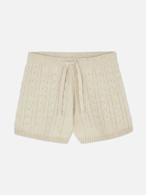 Rita Ora Cable Knit Shorts