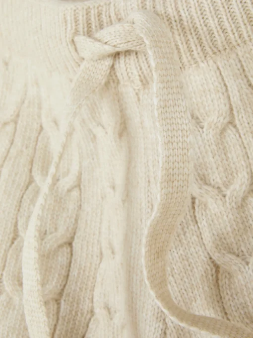Rita Ora Cable Knit Shorts