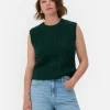 Rita Ora Cable Knit Vest