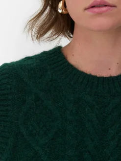 Rita Ora Cable Knit Vest