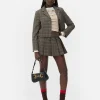 Rita Ora Check Snaffle Detail Mini Skort