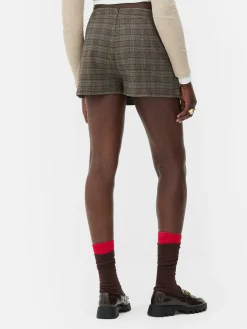 Rita Ora Check Snaffle Detail Mini Skort