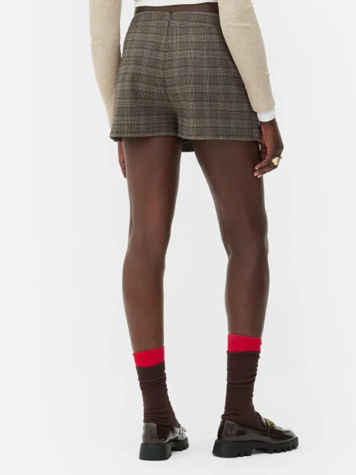 Rita Ora Check Snaffle Detail Mini Skort
