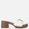 Rita Ora Chunky Heel Clog Mules