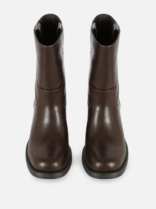 Rita Ora Chunky Heel Pull-On Boots