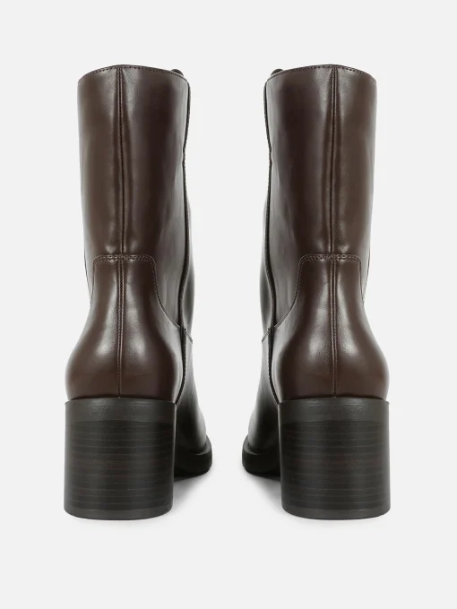 Rita Ora Chunky Heel Pull-On Boots