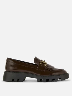 Rita Ora Chunky Kiltie Loafers