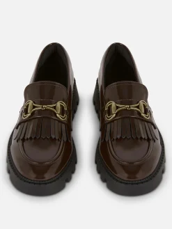 Rita Ora Chunky Kiltie Loafers