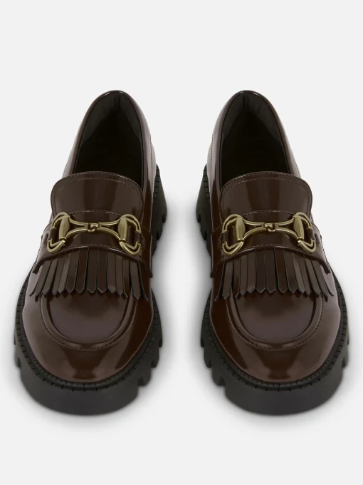 Rita Ora Chunky Kiltie Loafers