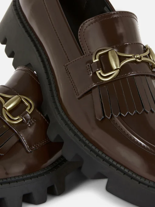 Rita Ora Chunky Kiltie Loafers