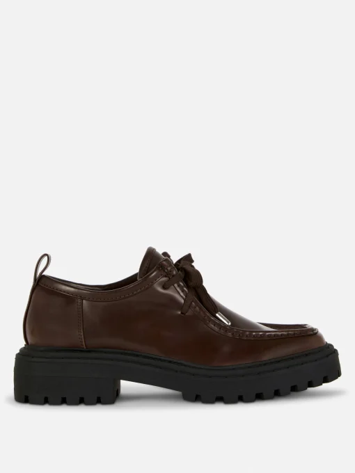 Rita Ora Chunky Lace-Up Loafers