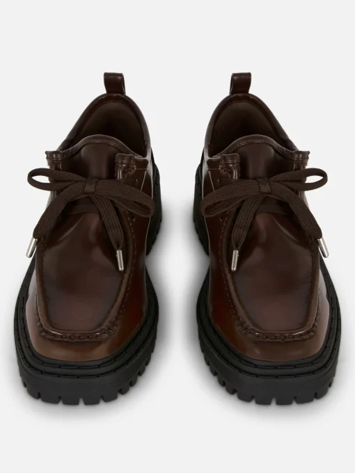Rita Ora Chunky Lace-Up Loafers