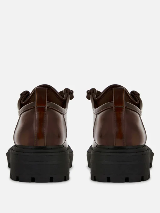 Rita Ora Chunky Lace-Up Loafers
