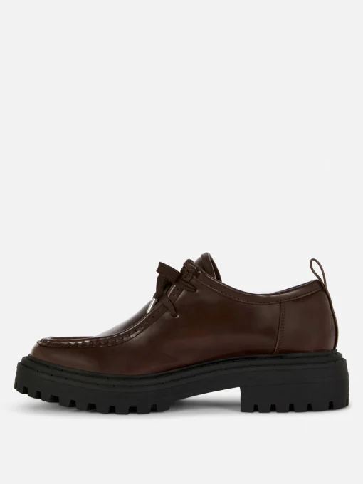 Rita Ora Chunky Lace-Up Loafers