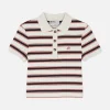 Rita Ora Cropped Polo Shirt