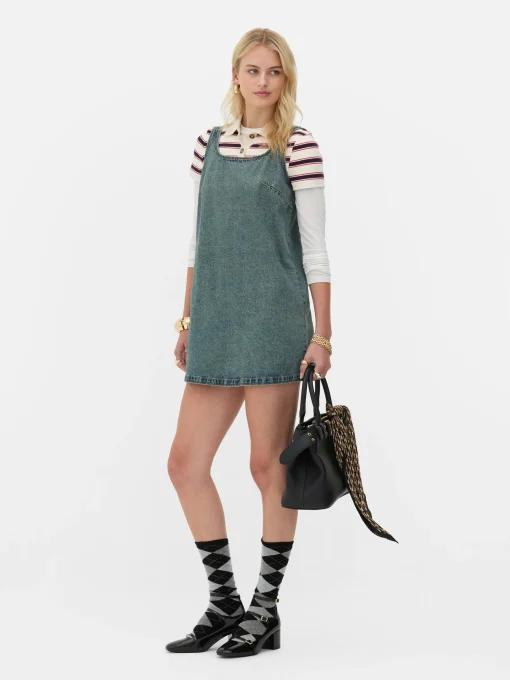 Rita Ora Denim Shift Dress