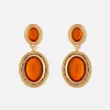 Rita Ora Faux Gemstone Drop Earrings