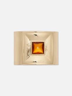 Rita Ora Faux Gemstone Stud Cuff