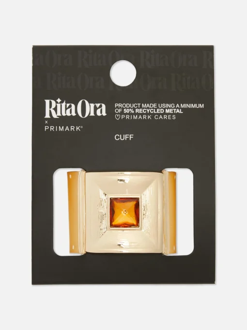 Rita Ora Faux Gemstone Stud Cuff