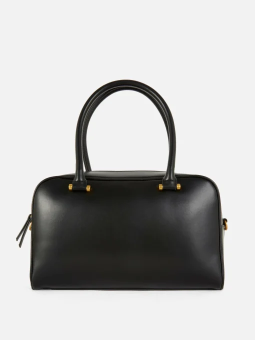 Rita Ora Faux Leather Bowling Bag