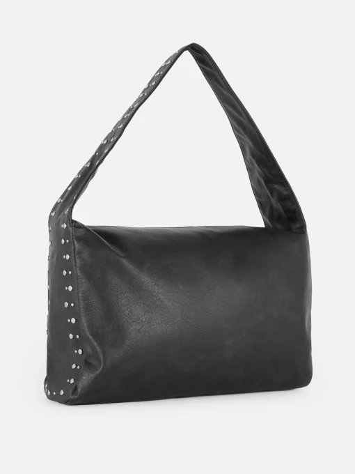 Rita Ora Faux Leather Studded Shopper