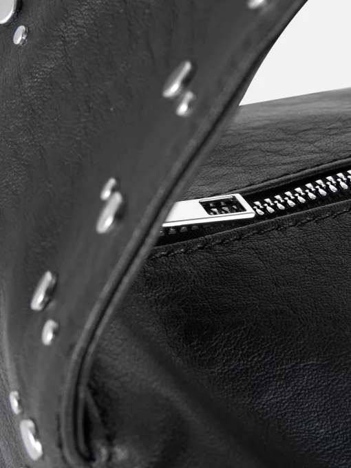 Rita Ora Faux Leather Studded Shopper