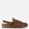 Rita Ora Faux Suede Slingback Loafers