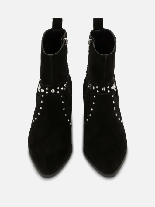 Rita Ora Faux Suede Studded Ankle Boots