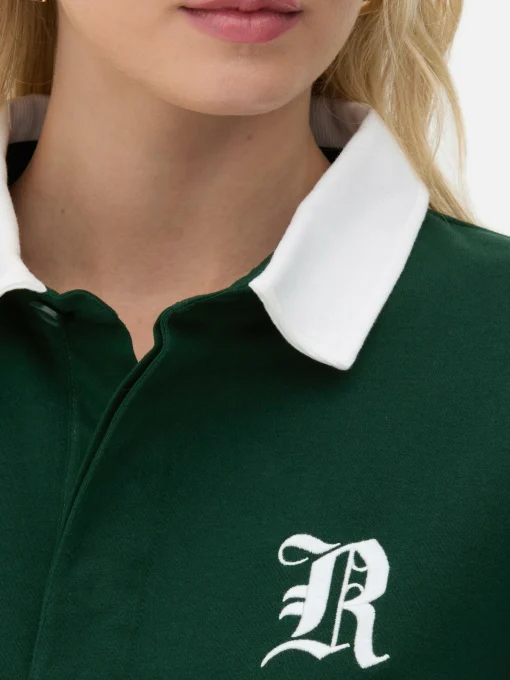 Rita Ora Oversized Polo Sweatshirt