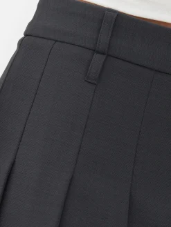 Rita Ora Pleated Mini Skirt