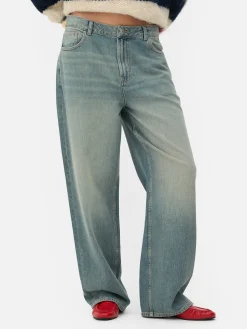 Rita Ora Ripped Dad Jeans
