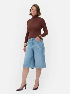 Rita Ora Roll Neck Long Sleeve Top