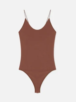 Rita Ora Slim Fit Scoop Neck Bodysuit