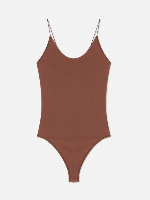 Rita Ora Slim Fit Scoop Neck Bodysuit