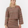 Rita Ora Striped Sweater