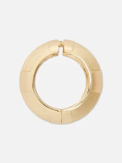 Rita Ora Textured Cuff Bangle